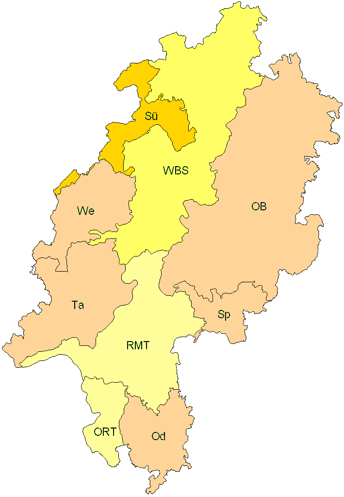 Verbreitung in Hessen