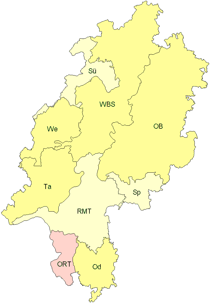 Verbreitung in Hessen