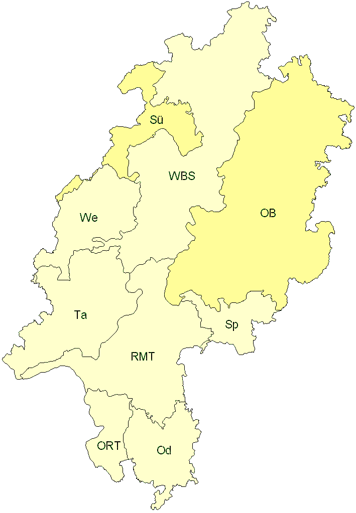 Verbreitung in Hessen