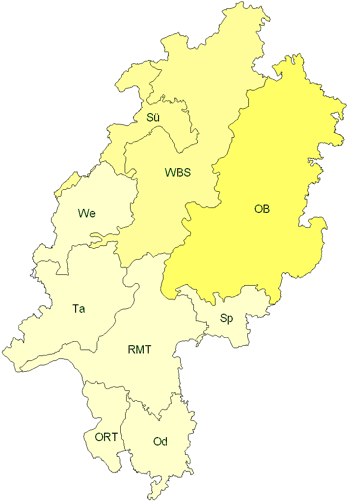 Verbreitung in Hessen