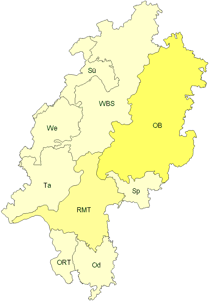 Verbreitung in Hessen