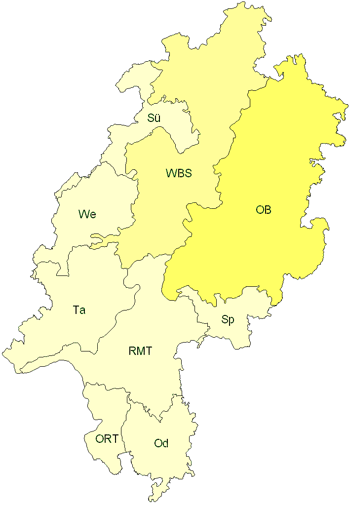 Verbreitung in Hessen