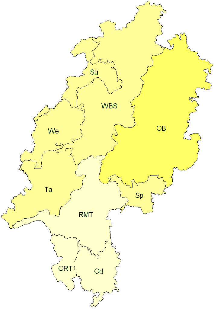 Verbreitung in Hessen