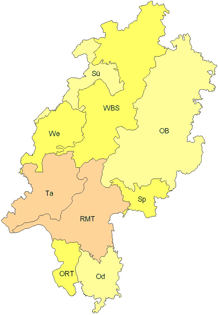 Verbreitung in Hessen