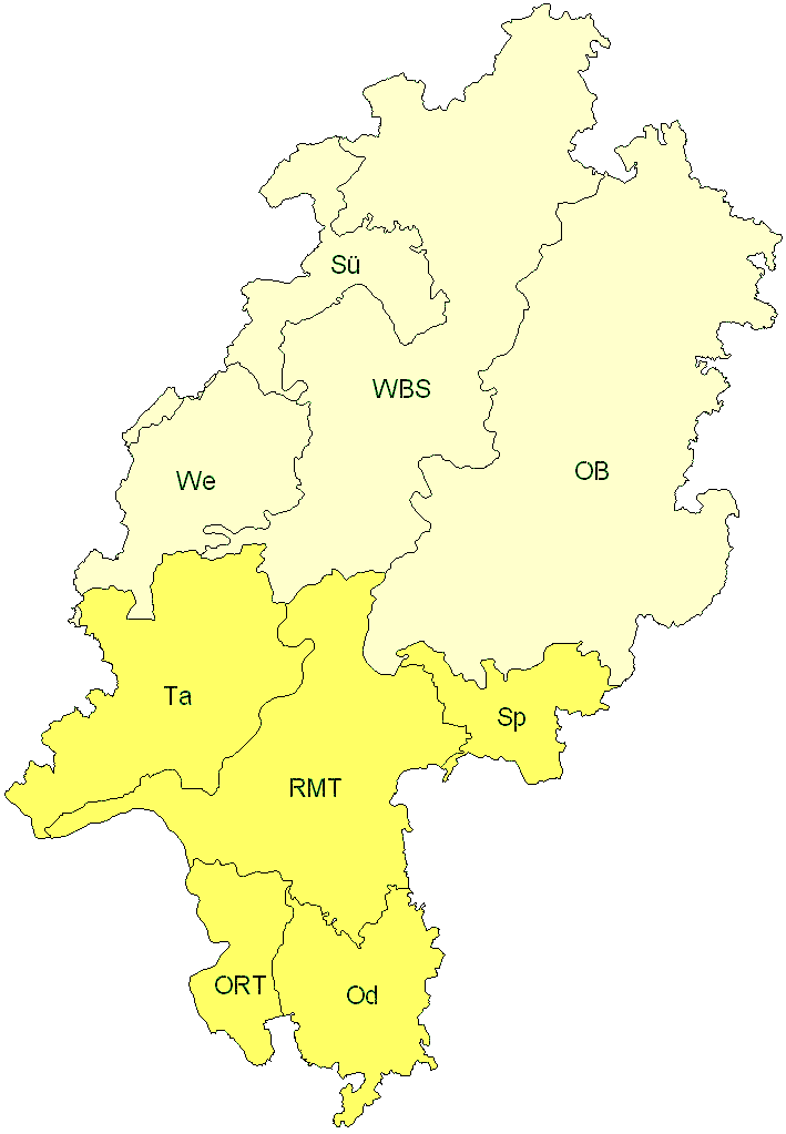 Verbreitung in Hessen