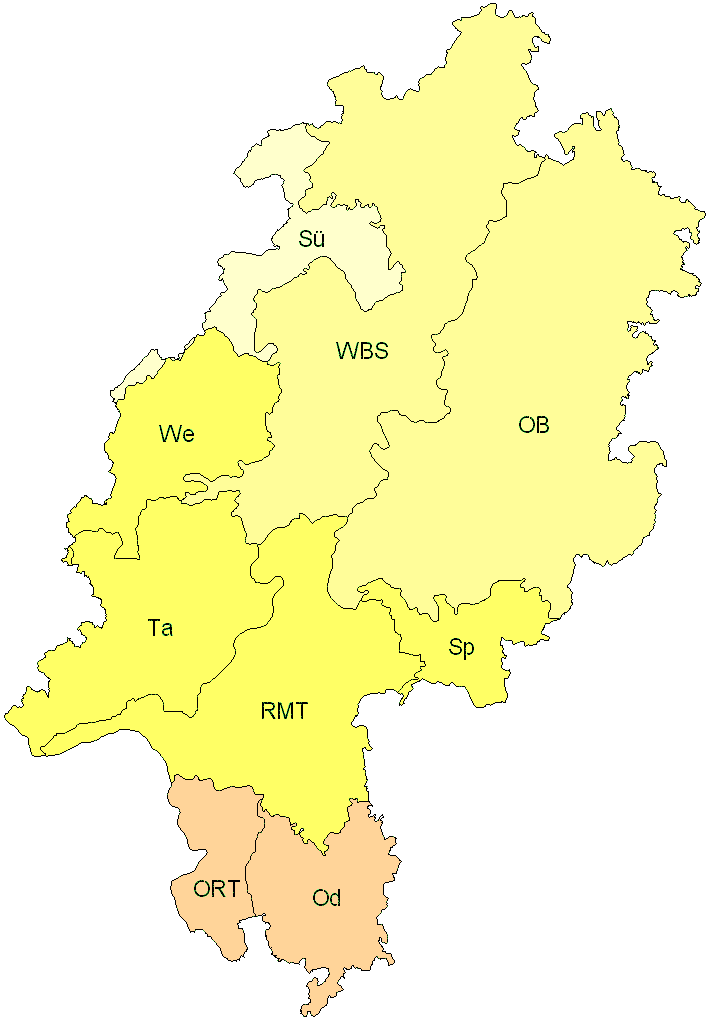 Verbreitung in Hessen