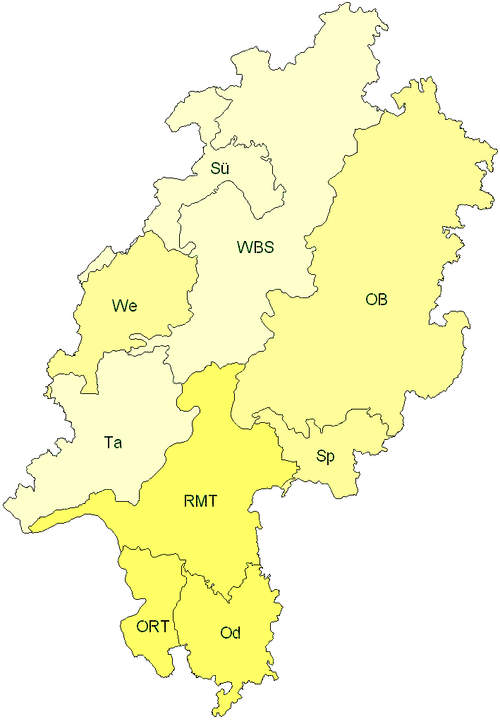 Verbreitung in Hessen