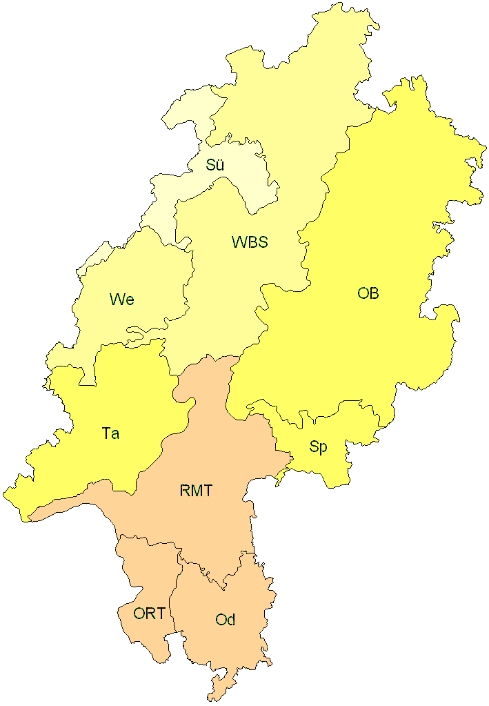 Verbreitung in Hessen