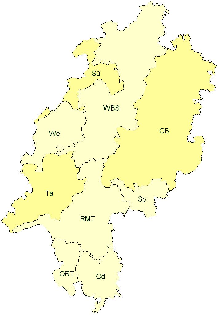 Verbreitung in Hessen