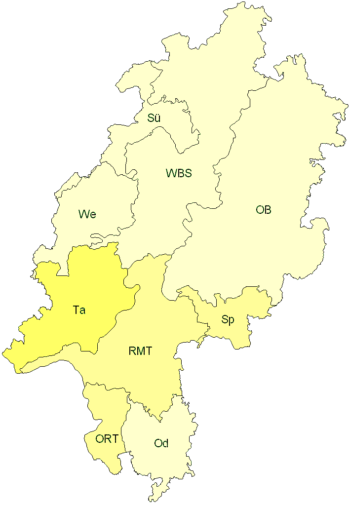 Verbreitung in Hessen