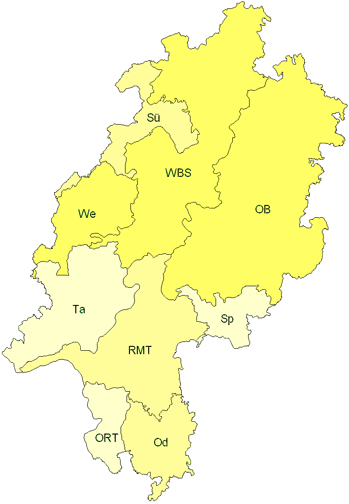 Verbreitung in Hessen