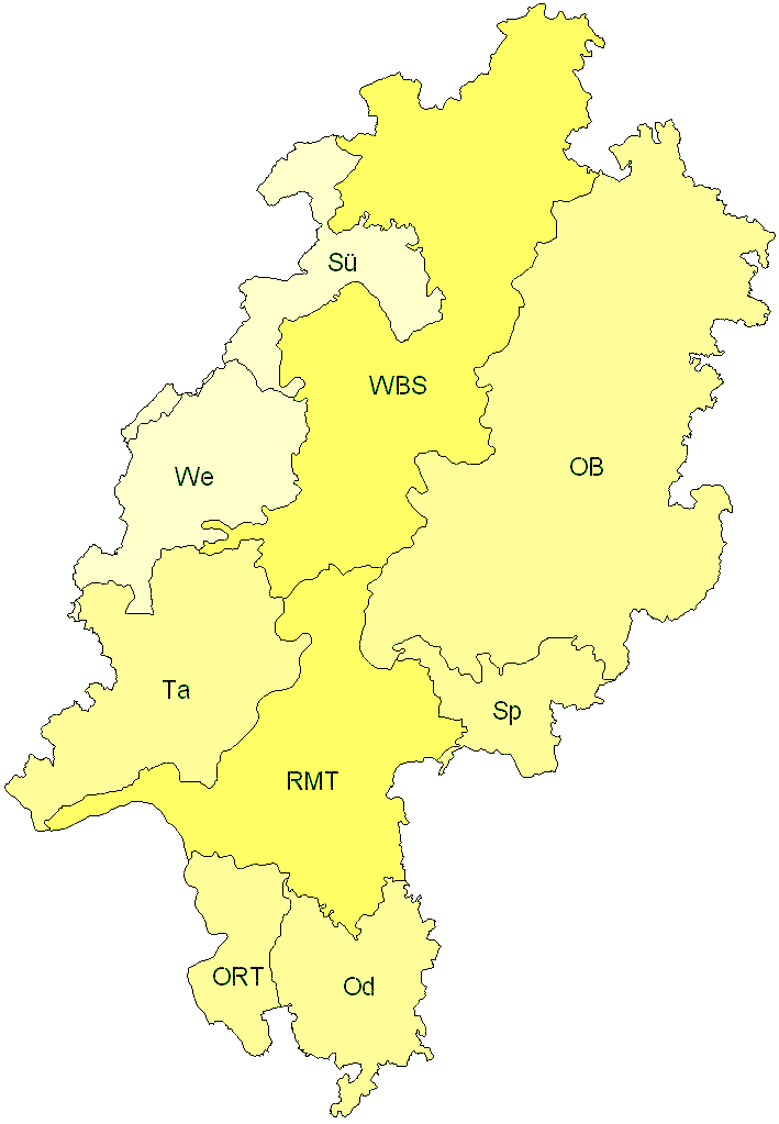 Verbreitung in Hessen