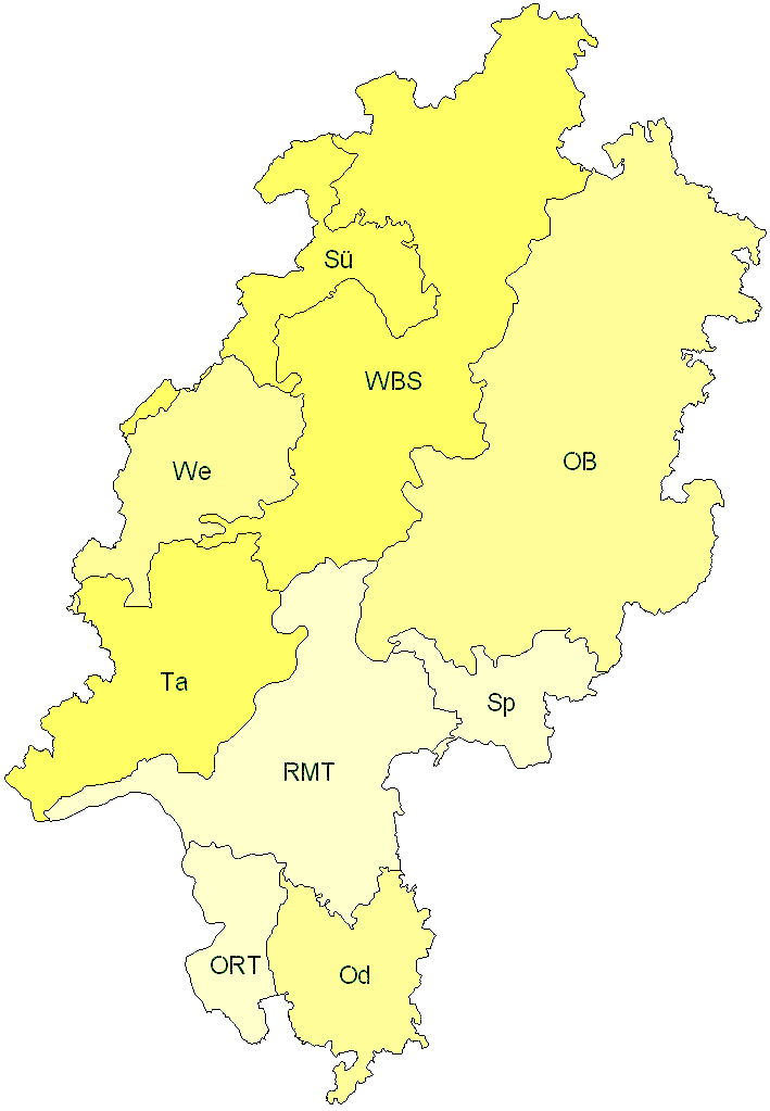 Verbreitung in Hessen