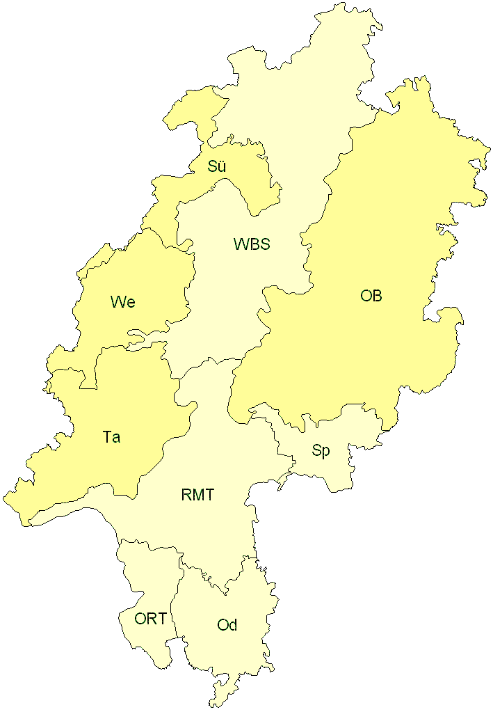 Verbreitung in Hessen