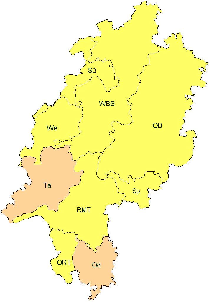 Verbreitung in Hessen