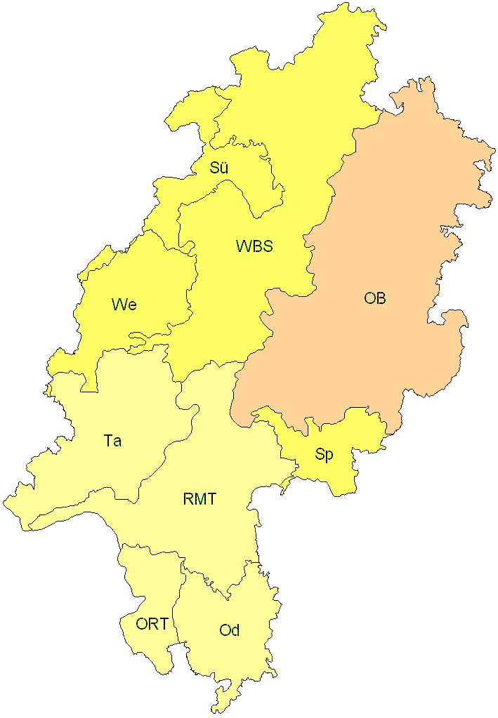 Verbreitung in Hessen