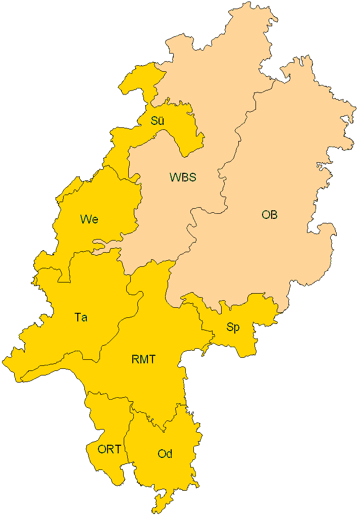 Verbreitung in Hessen