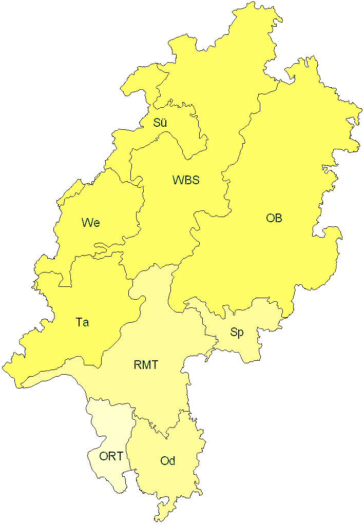 Verbreitung in Hessen