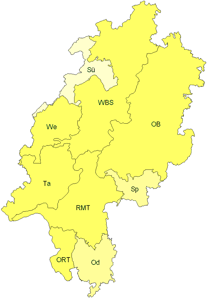 Verbreitung in Hessen