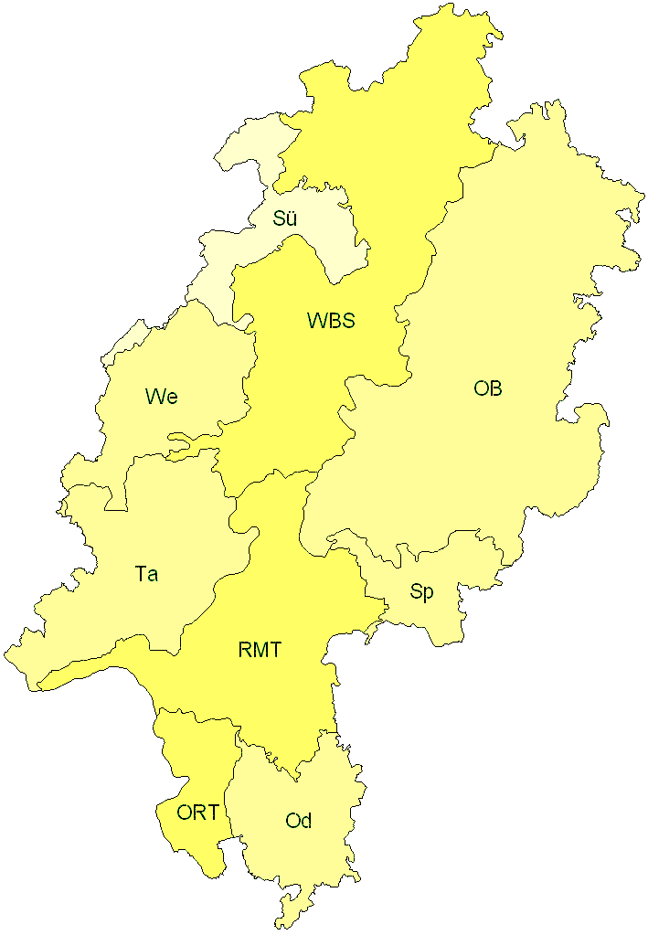 Verbreitung in Hessen
