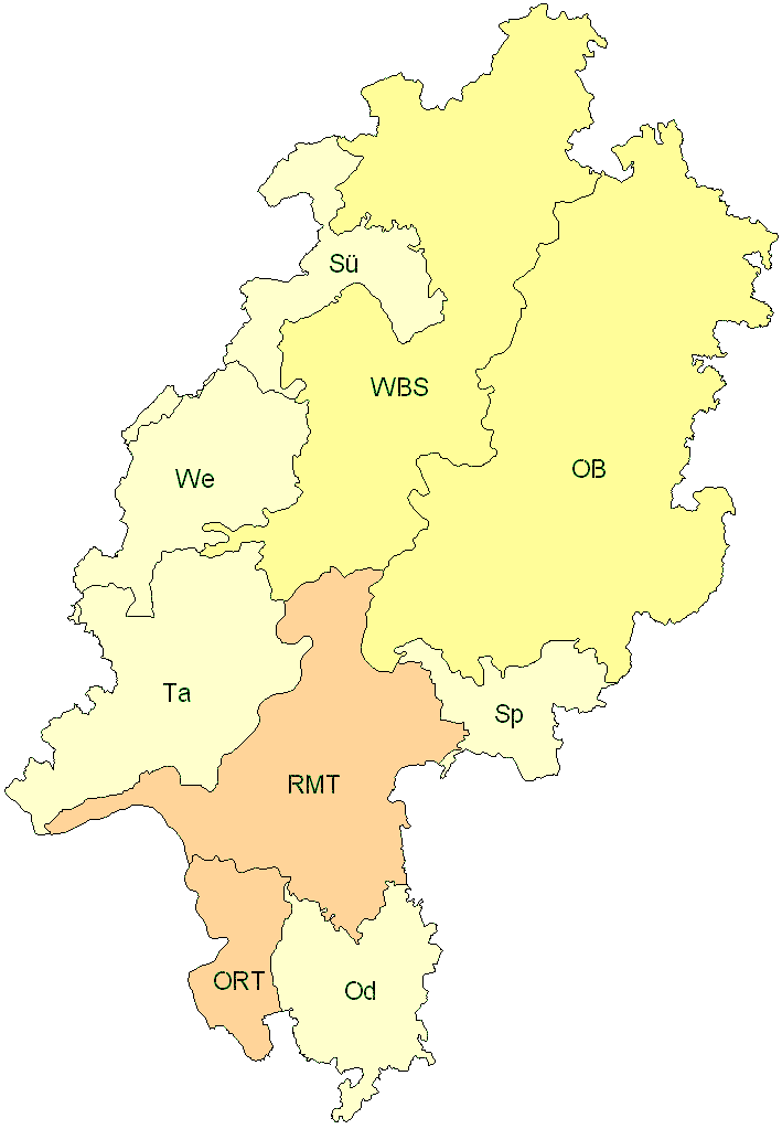 Verbreitung in Hessen