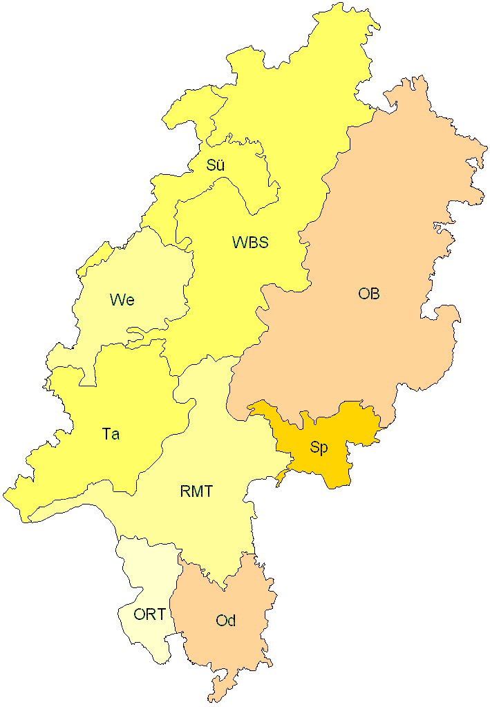 Verbreitung in Hessen
