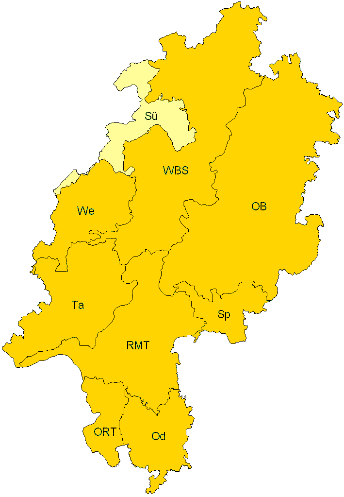 Verbreitung in Hessen