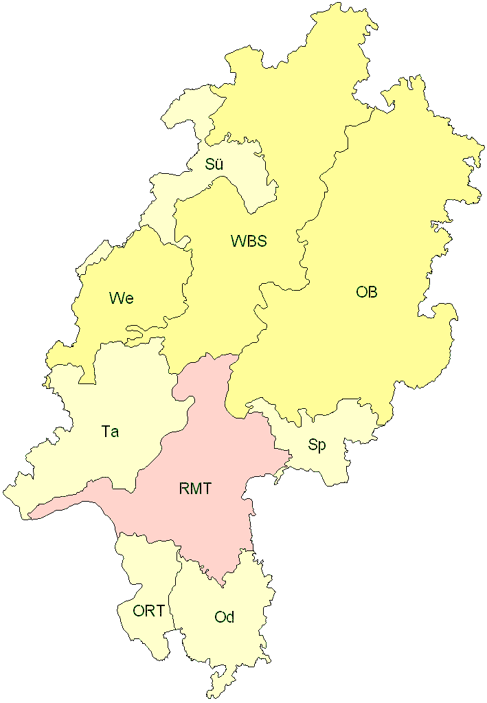 Verbreitung in Hessen