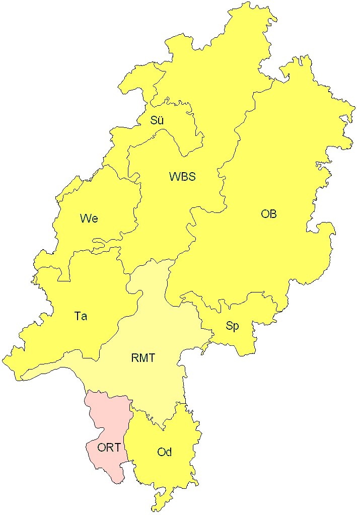 Verbreitung in Hessen