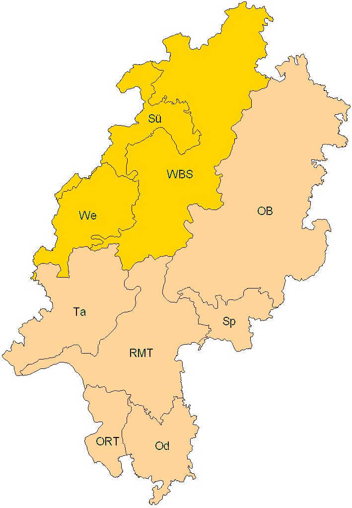 Verbreitung in Hessen