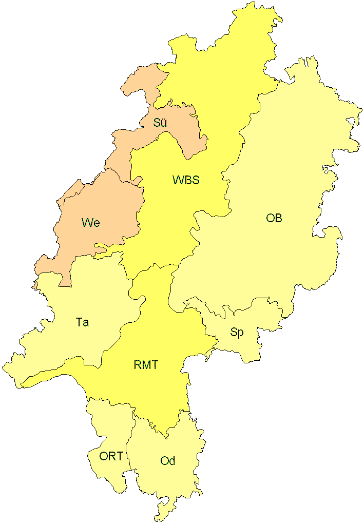 Verbreitung in Hessen